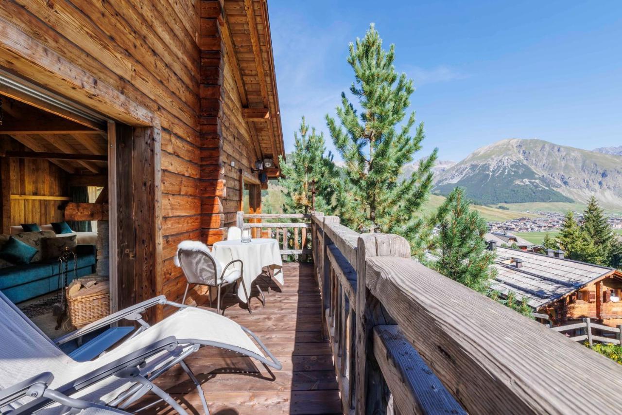 Park Chalet Village Livigno Bagian luar foto